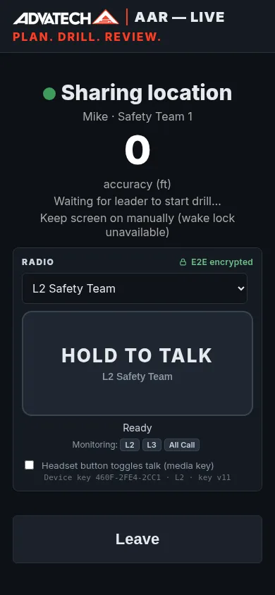 Joining a drill from a phone
