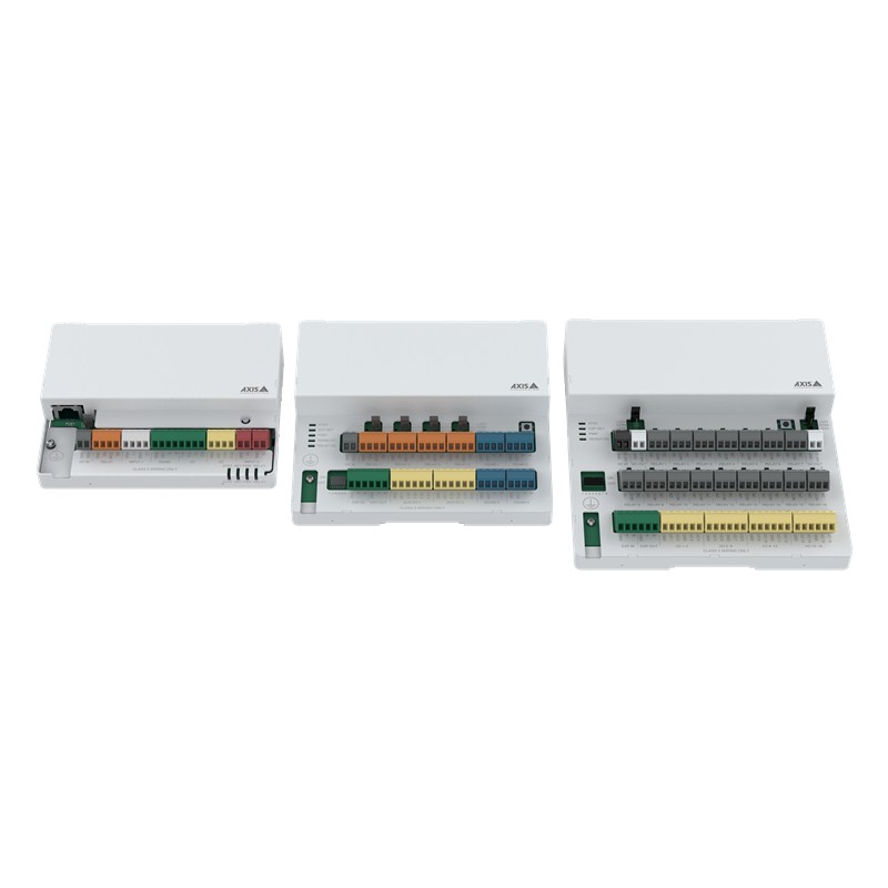 Axis network I/O relay modules