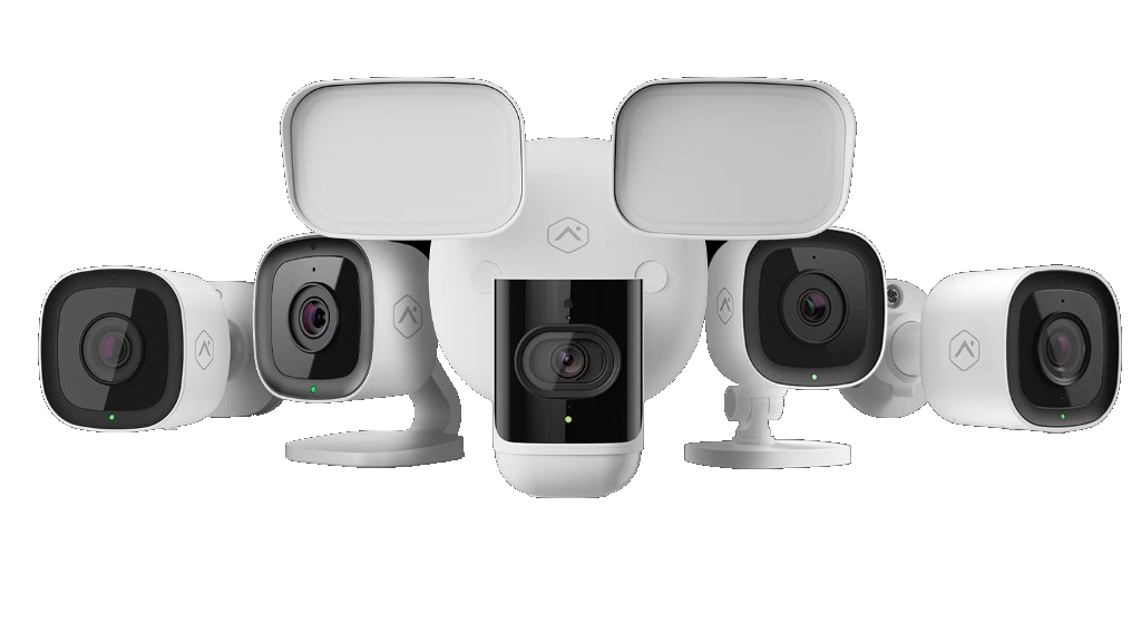 Indoor and outdoor security cameras